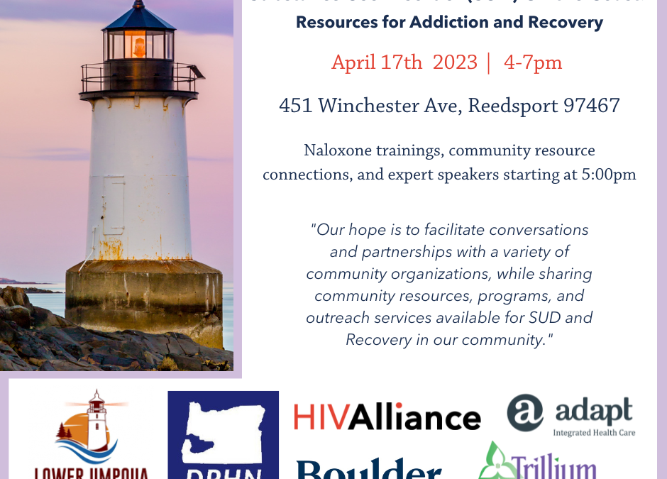 Community Education event: Overcoming Substance Use Disorder on the Coast